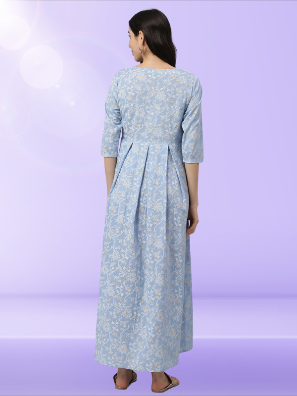 Idalia Sage Blue Dress