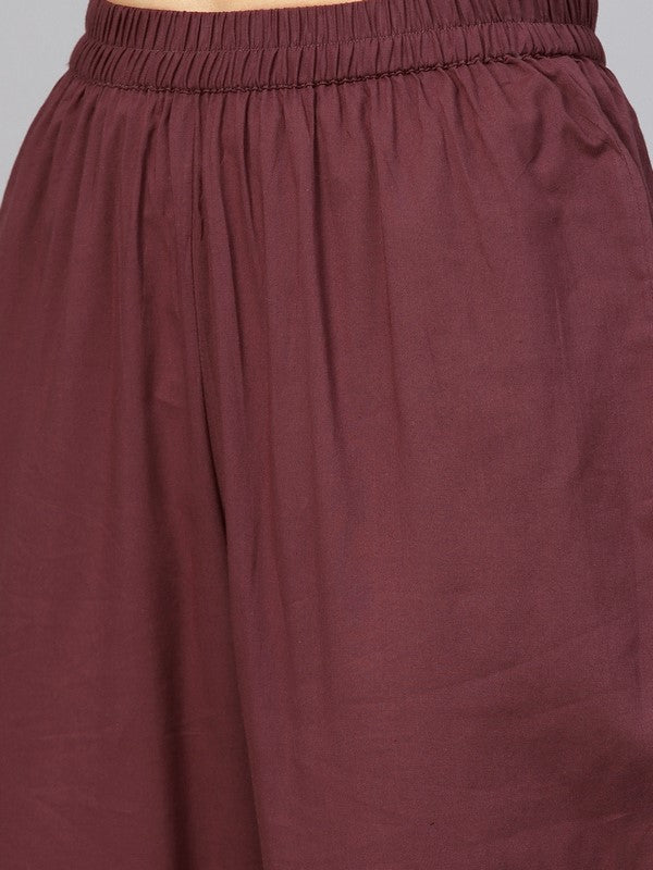 idalia-raspberry-color-kurta-with-pants-2