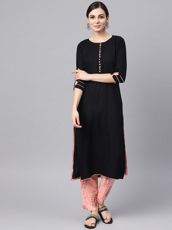 idalia-black-rayon-kurta-with-printed-pants-ikrt0221-4