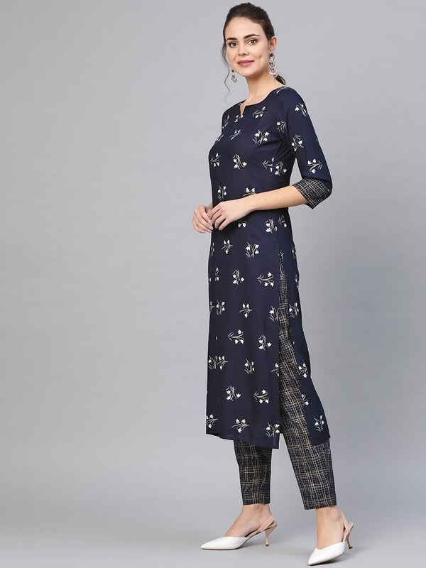 idalia-navy-blue-khari-gold-print-kurta-set-ikrt0276-3