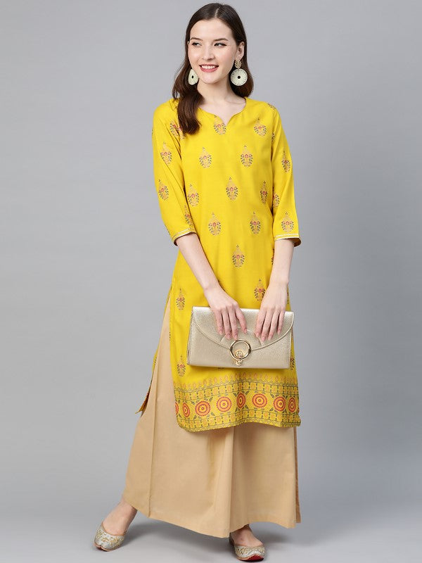 idalia-mustard-kurta-with-beige-palazzo-1