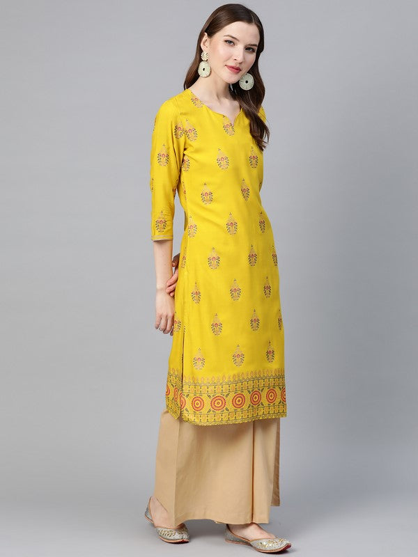 idalia-mustard-kurta-with-beige-palazzo-4