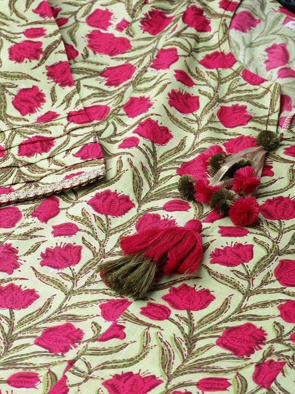 idalia-green-jaal-print-dress-with-pink-flowers-5