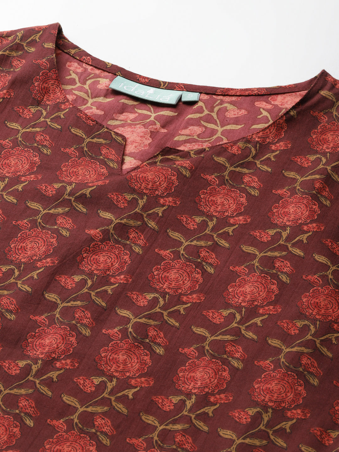 idalia-maroon-printed-kurta-set-2