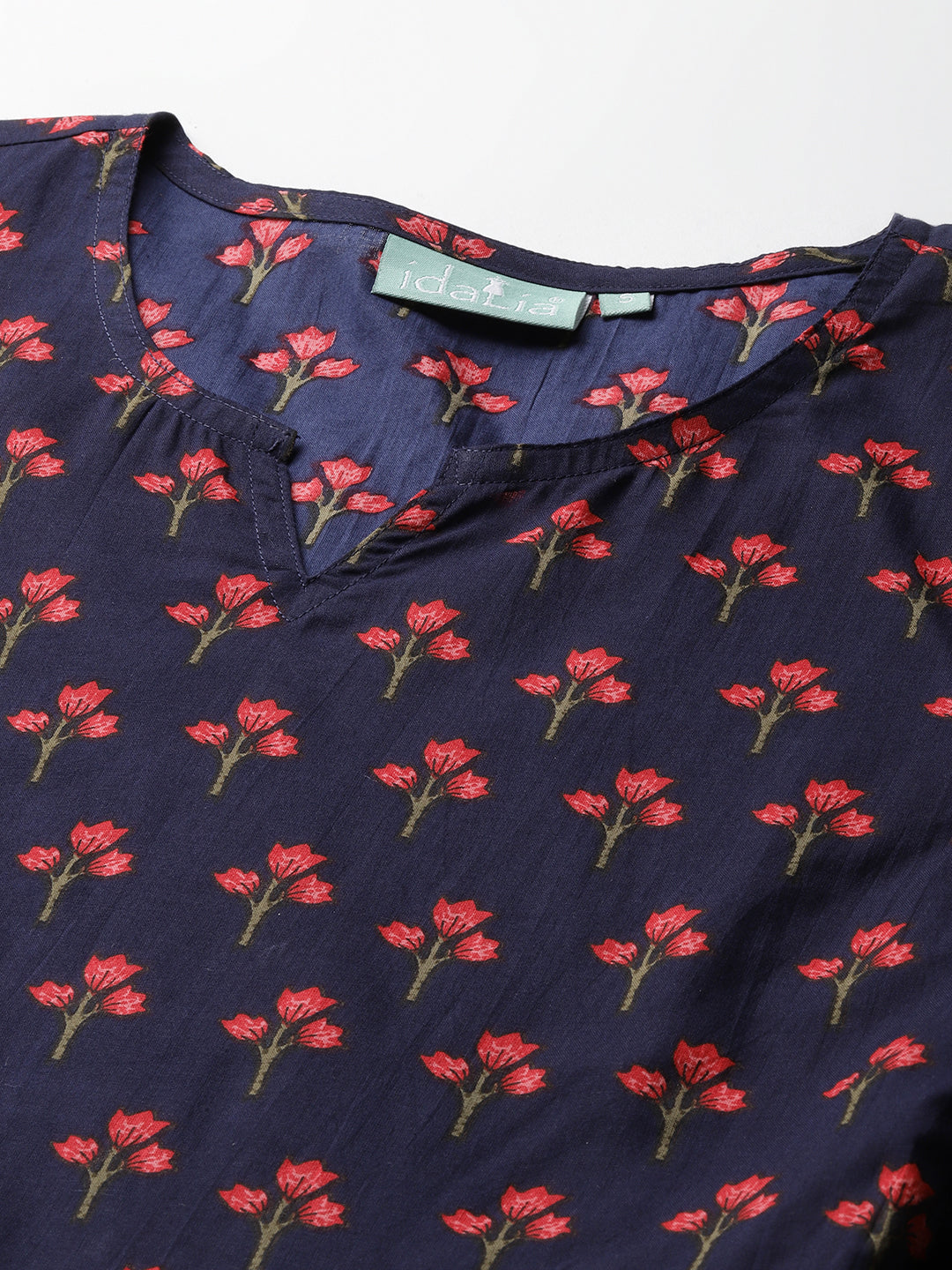 idalia-navy-blue-printed-dress-2