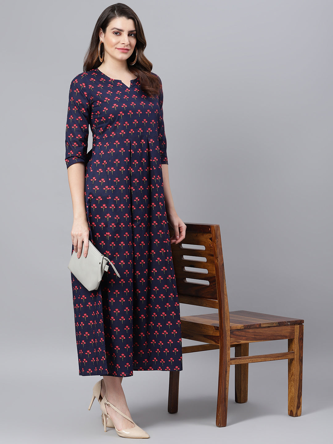idalia-navy-blue-printed-dress-5