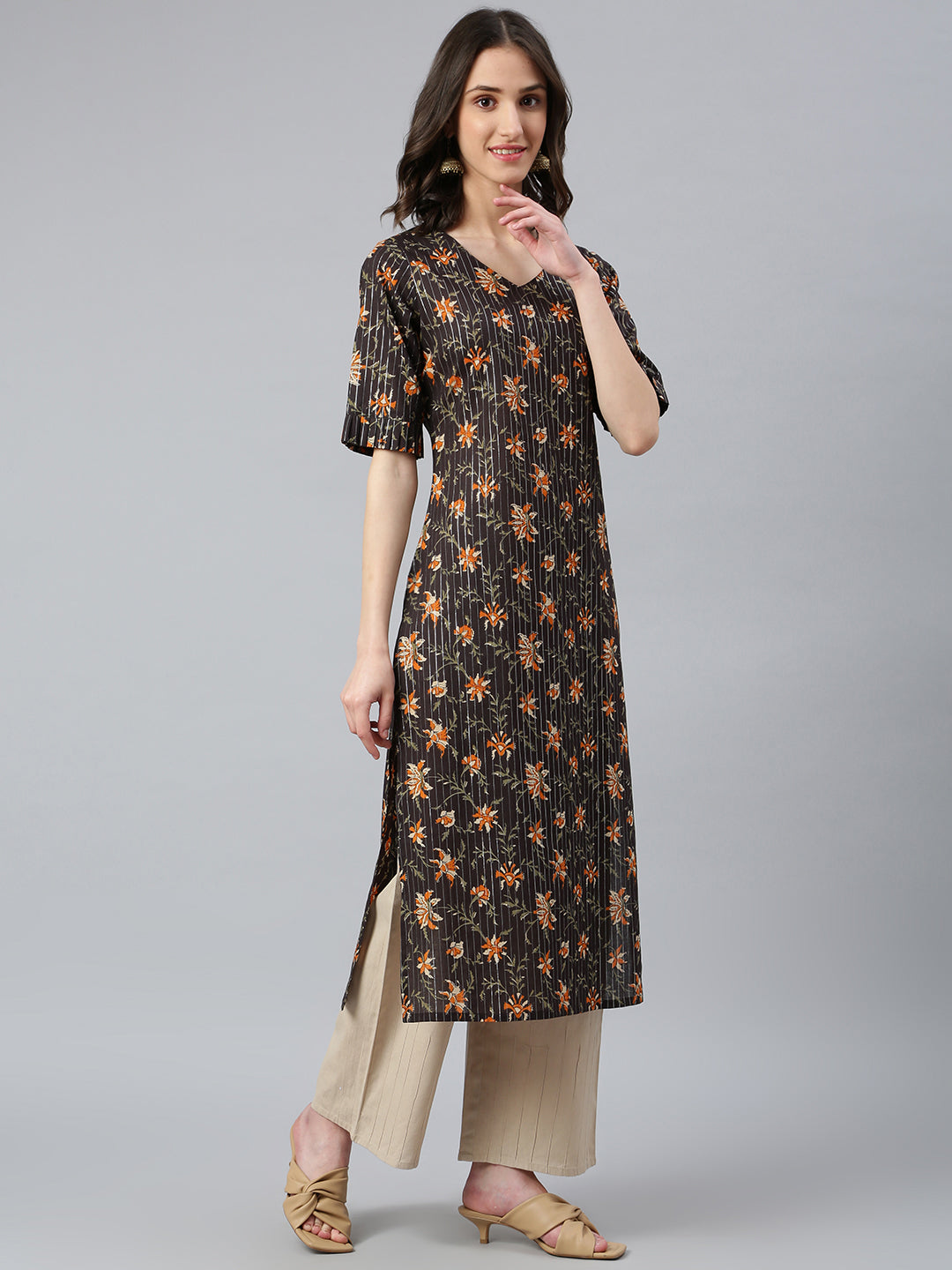 Idalia Multicolour Printed Kurta